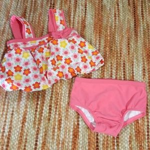 Carters 6 9 month baby girls swimsuit bikini